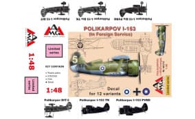 Polikarpov I-153¶(in foreign service)