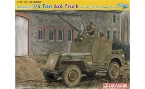 Model kit 1/4 ton 4x4 Armored Truck with 50-cal Machine Gun