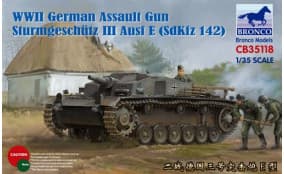 WWII German Assault Gun Sturmgeschütz III Ausf E (SdKfz 142)