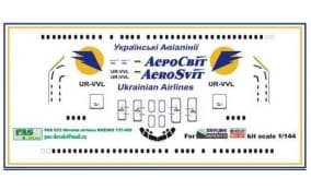 Декаль Ukraina airlines